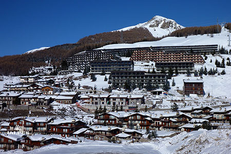 Sestrière station de ski en Piémont