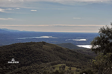 Paysage du Piémont, Italie